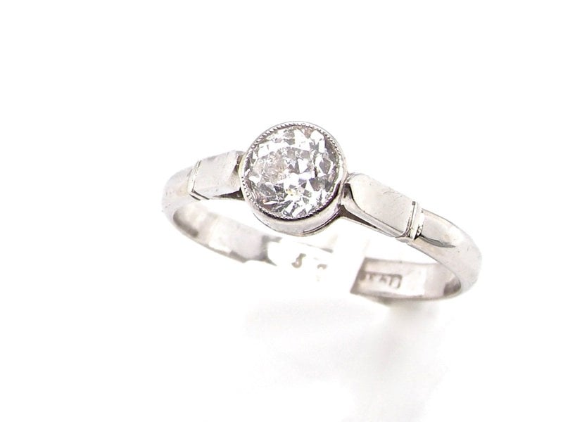 diamond solitaire ring