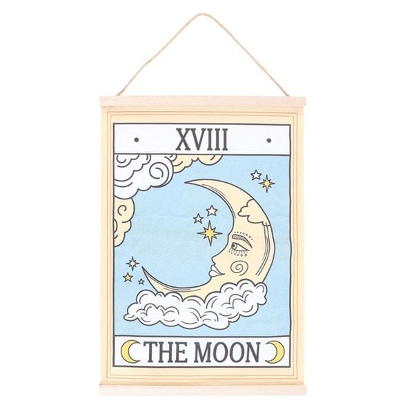Serano The Moon Vintage Tarot Wall Hanging
