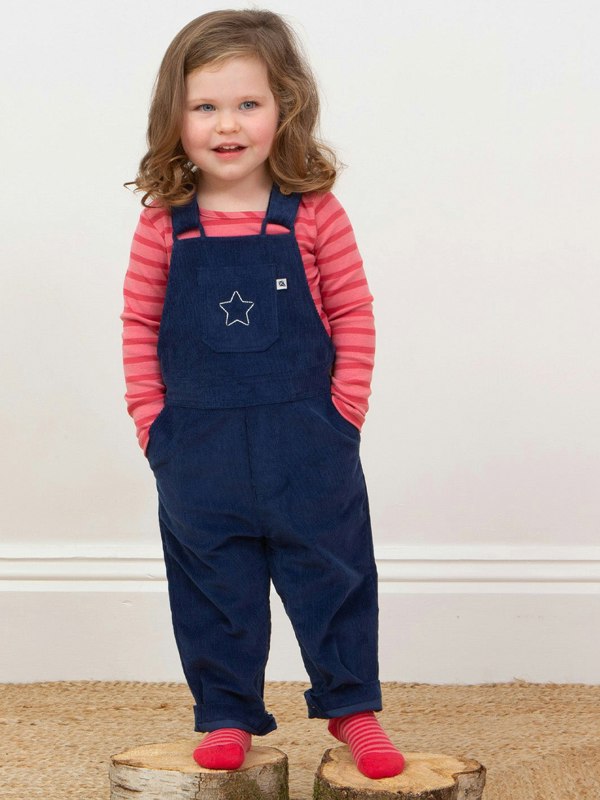 Kite Boys Organic Star Dungarees