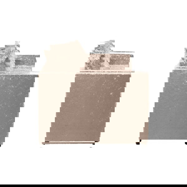 Dylan Crushed Velvet 4 Seater Fabric Corner Sofa in Mink