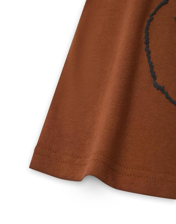 Gruffalo & Friends Unisex Kids Brown Big Face Short Sleeved T-Shirt