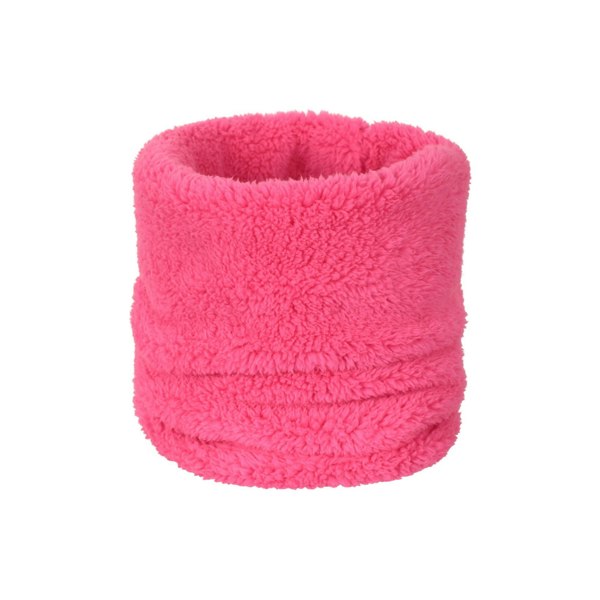 Mountain Warehouse Kids Sherpa Fleece Neck Gaiter - Fuchsia
