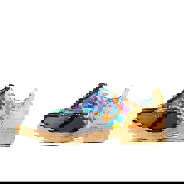 Embassy London The Artist - Summer Colours - Women's derby leather shoe in vibrant colour
