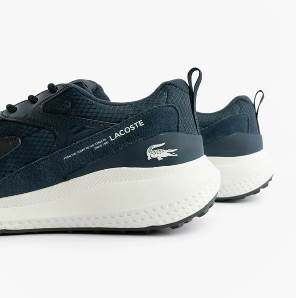 Lacoste L003 EVO Mens Performance Trainers Trainers Navy/White