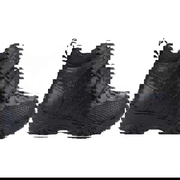 Hush Puppies Jezza Senior Leather Boys's Black Boots