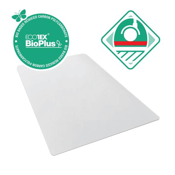 Ecotex® BioPlus Polycarbonate Chair Mat for Hard Floors