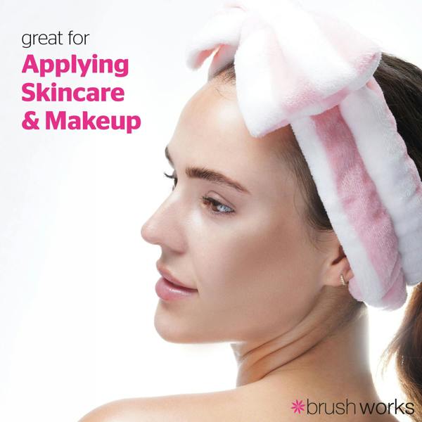 Brushworks Makeup Headbands - 2 Pack