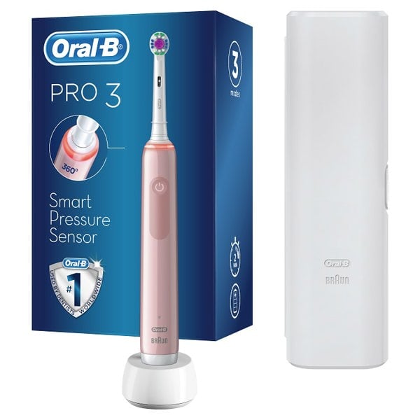 Oral-B Pro Series 3 Electric Toothbrush - Pink