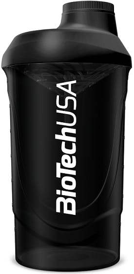 BioTechUSA Shaker, Black - 600 ml.