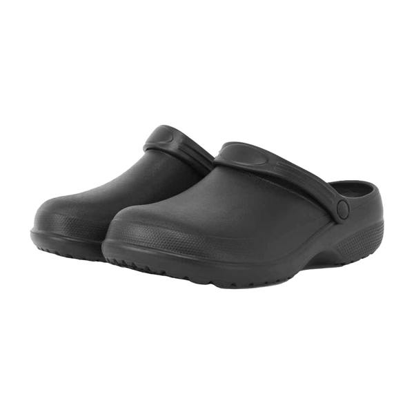 Premier Unisex Adult Anchor Non Slip Chef´s Clogs - Black