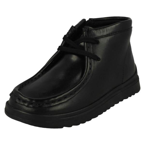 Clarks Boys Clarks Ankle Boots Ideal For School Goal Wally K