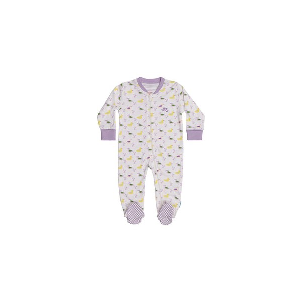 Luca and Rosa Baby grow - girls duck print