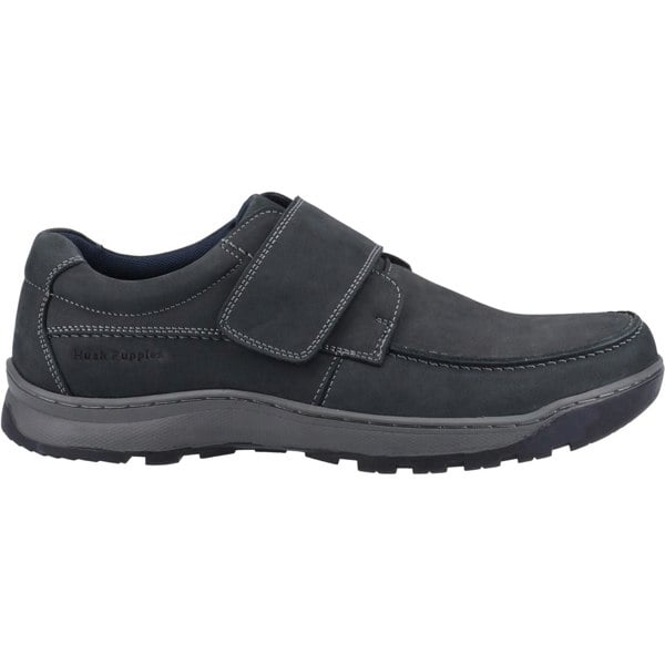 Hush Puppies Casper Touch Fastening Men's Shoes in Navy Nubuck