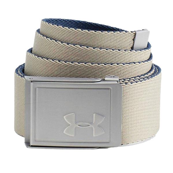 Under Armour Mens Drive Webbing Stretch Belt - Grey - 