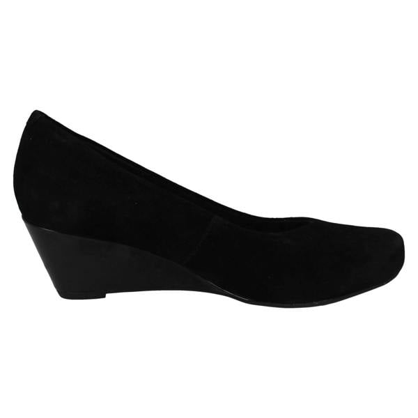 Clarks Ladies Clarks Wedge Heeled Court Shoes Flores Tulip