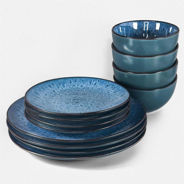 Scandi Home Drammen 12 Piece Tableware Set