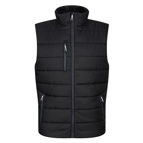 Regatta Mens Navigate Thermal Body Warmer - Black Seal Grey