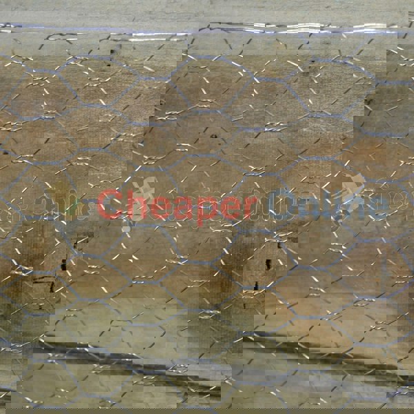 Samuel Alexander 3 Pack of 10m Galvanised Metal Chicken Garden Wire Netting / Fencing