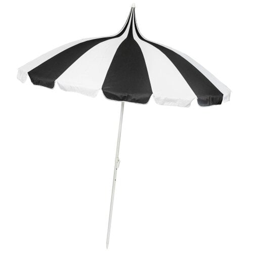 Soake Garden Parasol Pagoda Black Cream