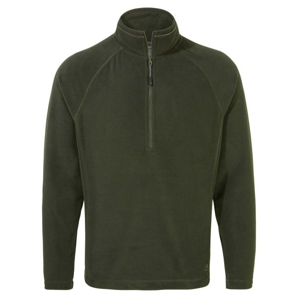 Craghoppers Mens Expert Corey 200 Half Zip Fleece Top - Dark Cedar