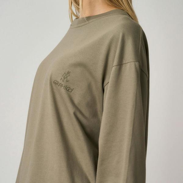 Gramicci One Point Logo Long Sleeve T-Shirt