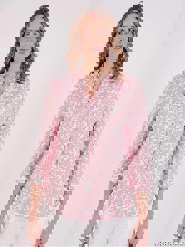 TIGI Notch Neck Squiggle Top