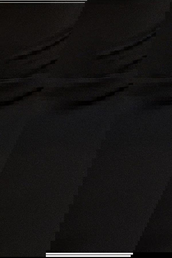 Off The Shoulder Draped Sleeve Maxi Dress - Black DR3259