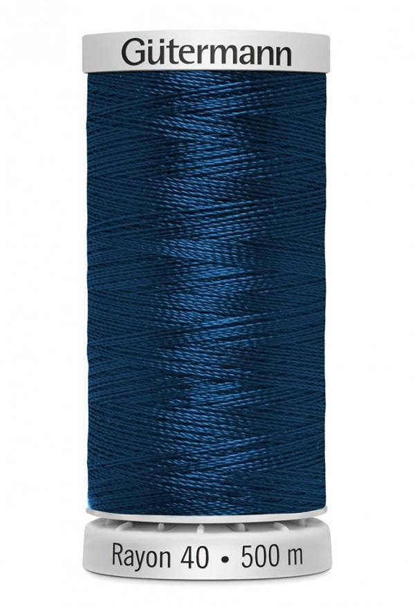 Gutermann No 40 Sulky Rayon Embroidery Thread 500m Rayon Thread Suitable For Embroidery