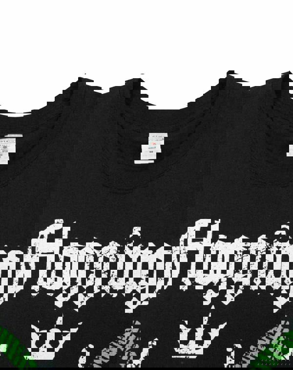 Flogging Molly Mens Black Lion Graphic Short Sleeved T-Shirt