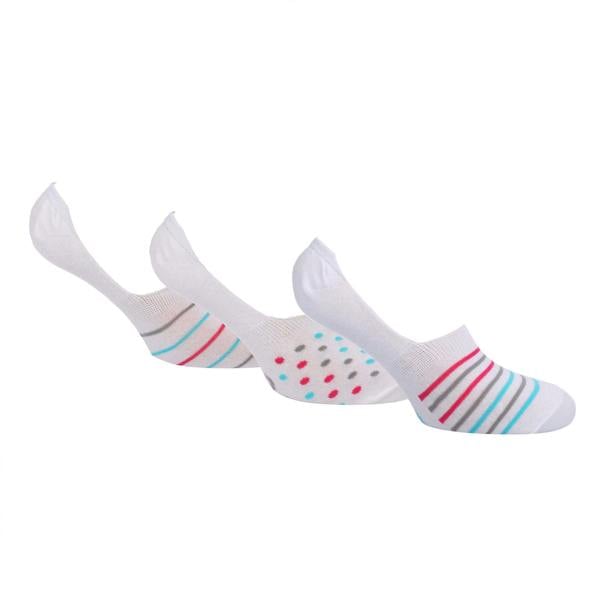 Lee Unisex Adult Liner Socks (Pack of 3) - White - 