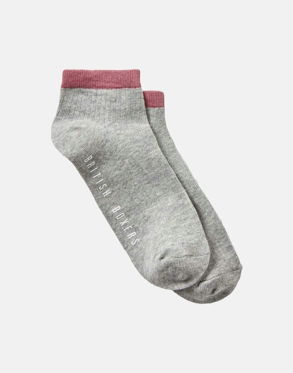 Women's Four-Pair Sock Gift Box – Trainer Liner Socks - British Boxers