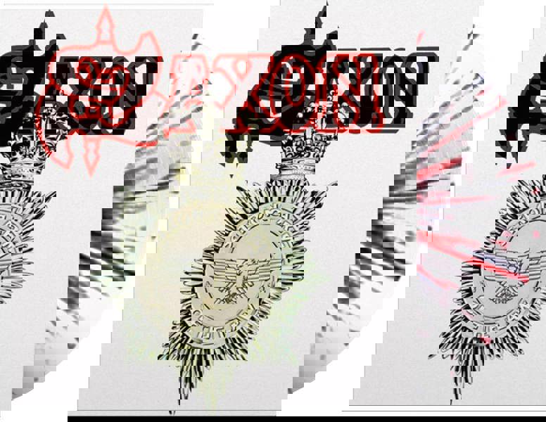 Saxon 'Strong Arm of the Law' Limited Edition Gatefold Sleeve Splatter LP Vinyl