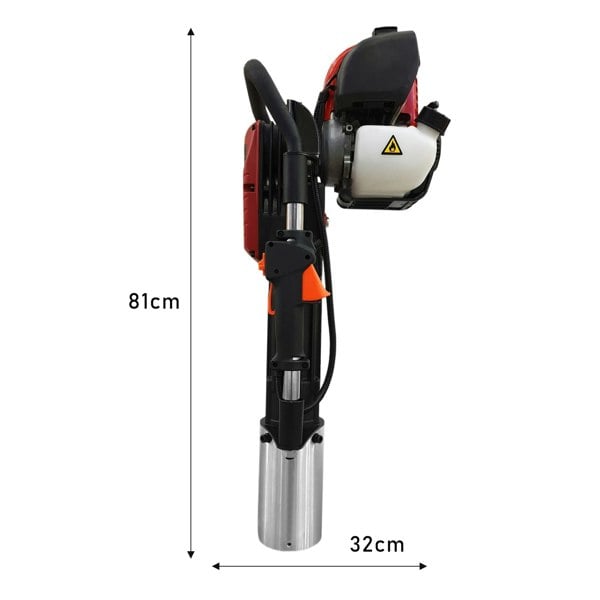 T-mech Earth Auger and 4 Stroke Post Driver