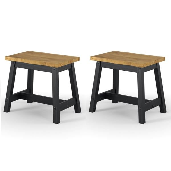 Core Products Corona Black Live Edge Large Dining Bench