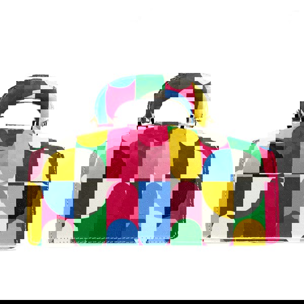 Embassy London Gazelle - Groovy - Women's grained leather top handle & crossbody bag