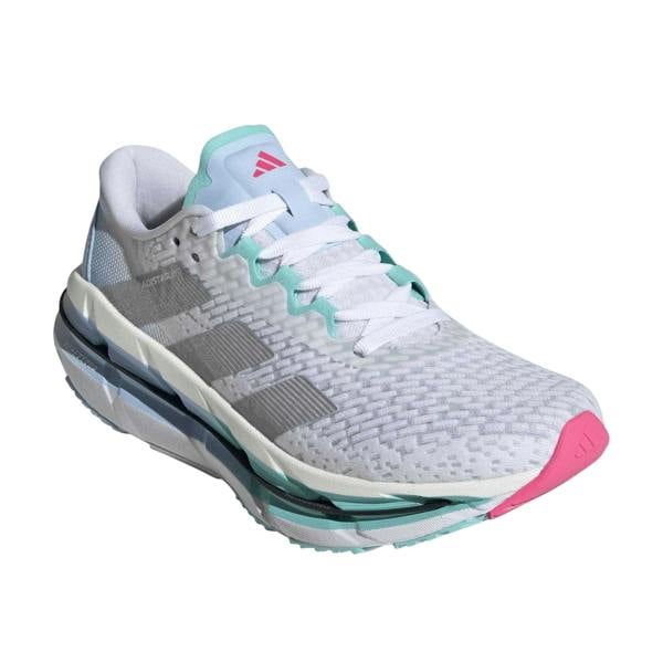 Adidas Womens/Ladies Adistar Byd Platform Trainers - White/Silver/Aqua - 