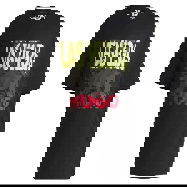 Hugo Mens Las Vegas Artwork T-Shirt - Black - 