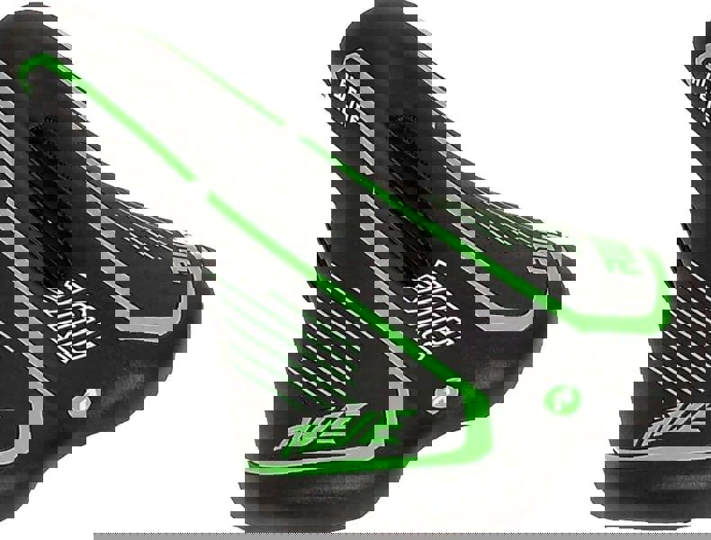 Awe Steel Rail Adult Gel Bike/Bicycle MTB Saddle Mens/Womens Green/Black/White