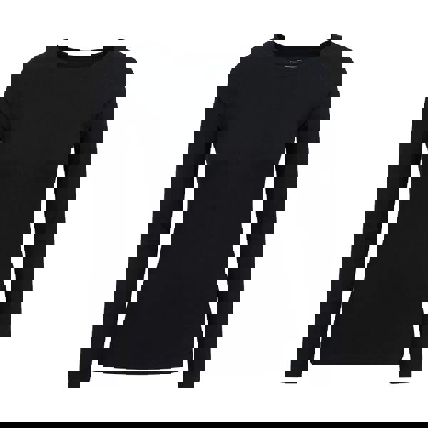 Mountain Warehouse Womens/Ladies Carmel Ribbed Seamless Thermal Top - Black - 