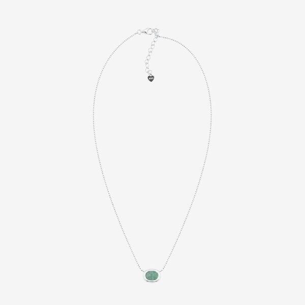 Uchi & Soto Enso Amazonite and 925 Sterling Silver Necklace