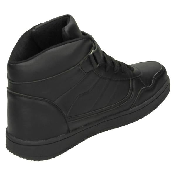 Spot On Ladies Spot On Mid Platform Trainers