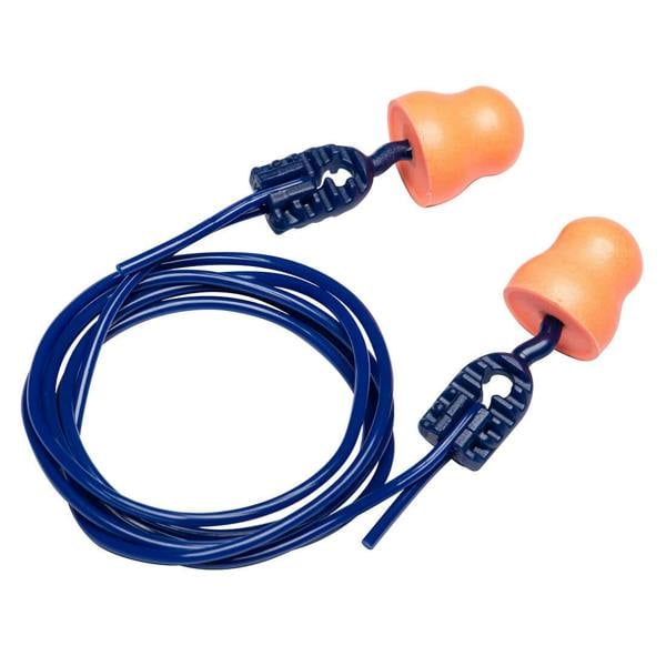 Easy Fit PU Ear Plugs Corded (200 Pairs) Portwest