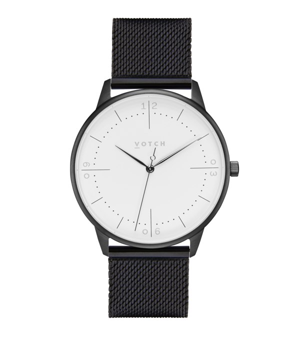 Votch Black & Black Watch | Aalto Mesh