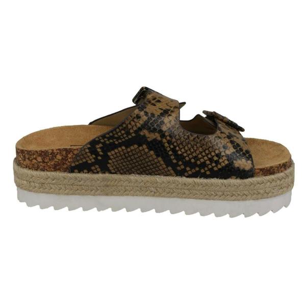 Down to Earth Ladies Down To Earth Flatform Mules F10921