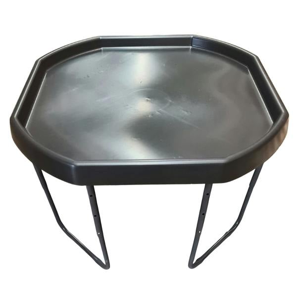Tuff Tray (100cm), Stand and Water Resistant Cover - Black Tray, Grey Stand, Blue Cover