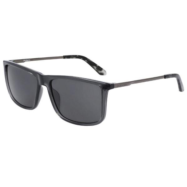 Dragon DAMIEN - Shiny Grey Crystal/Black Tortoise with Lumalens Smoke Lens