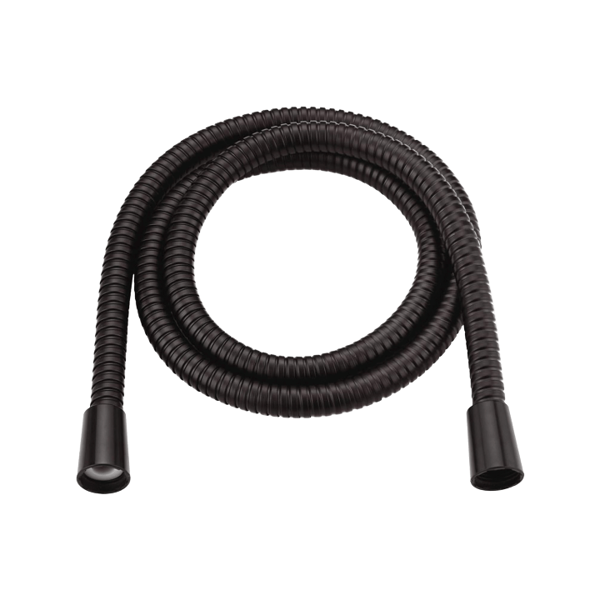 Blue Canyon Black 1.5m Stainless Steel Shower Hose - Black