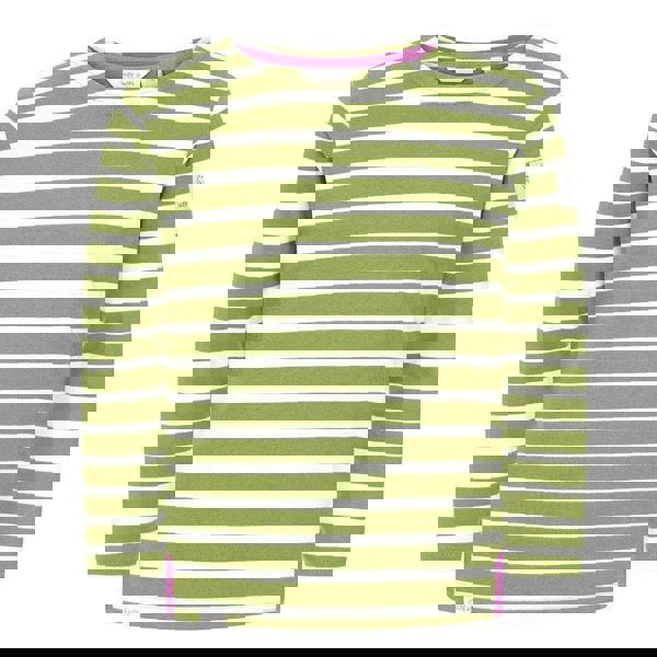 Lazy Jacks Girls Breton Top - Sage