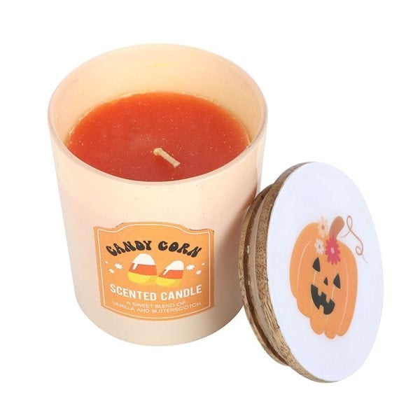 Serano Candy Corn Vanilla and Butterscotch Candle