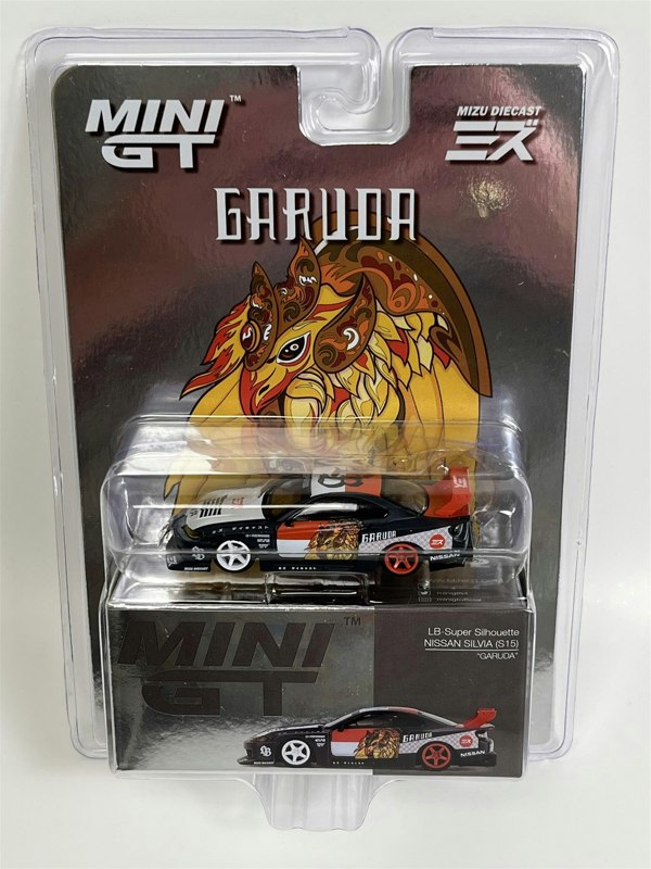 Mini GT LB Super Silhouette Nissan Silvia S15 Garuda 1:64 Scale Mini GT MGT00652R